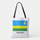 Ruanda-Flagge Tasche (Rückseite)
