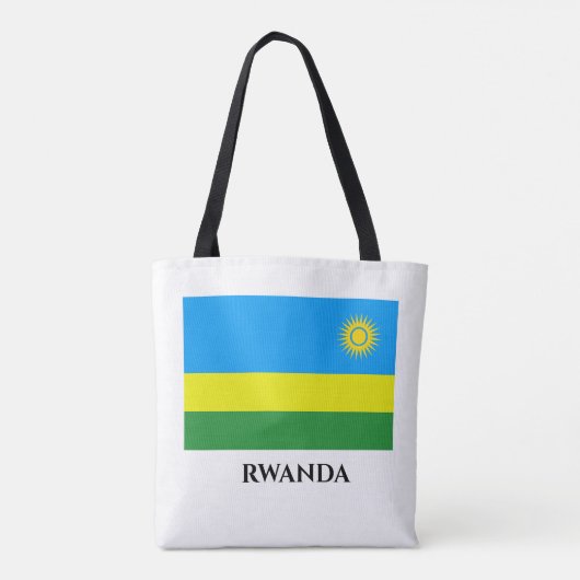 Ruanda-Flagge Tasche (Rückseite)
