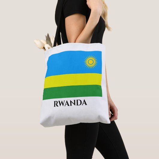 Ruanda-Flagge Tasche (Von Nahem)