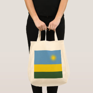 Ruanda-Flagge Tragetasche