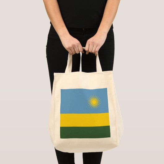 Ruanda-Flagge Tragetasche (Vorderseite (Produkt))