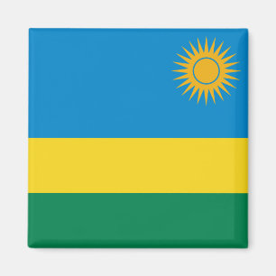Ruanda-Flaggen-Magnet Magnet