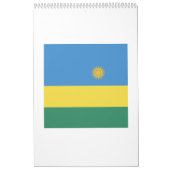 Ruanda-FlaggenEmblem Kalender (Titelbild)