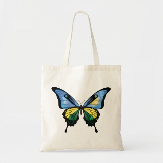 Ruanda Frack Butterfly Flag Tragetasche (Vorne)