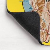 Ruanda-Karte Mousepad (Ecke)