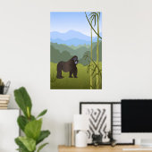 Ruanda-Kinderstube-Plakat Poster (Heimbüro)