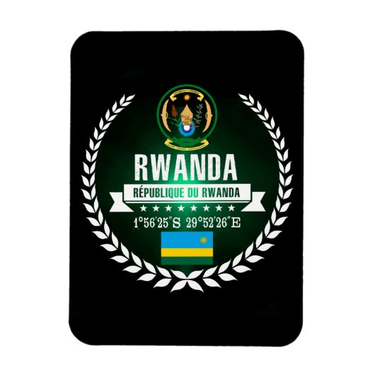 Ruanda Magnet (Vertikal)