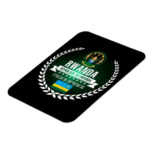 Ruanda Magnet (Linke Seite)