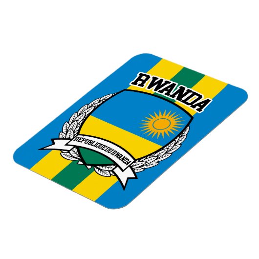 Ruanda Magnet (Linke Seite)
