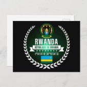 Ruanda Postkarte (Vorne/Hinten)