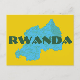 Ruanda Postkarte