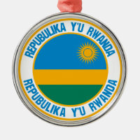 Ruanda Round Emblem