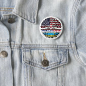 Ruanda Ruanda - Amerikanische Tree Roots Flag Button (Beispiel)