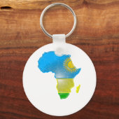 Ruanda Schlüsselanhänger (Vorderseite)