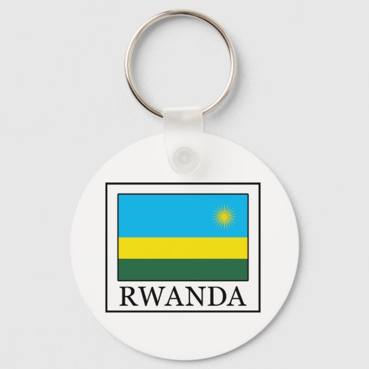 Ruanda-Schlüsselanhänger Schlüsselanhänger (Vorderseite)