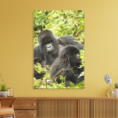 Ruanda, Volcanos-Nationalpark Leinwanddruck (Insitu (Wohnzimmer))