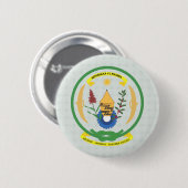 Ruanda-Wappen Detail Button (Vorne & Hinten)