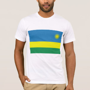 Ruandas Flagge T-Shirt