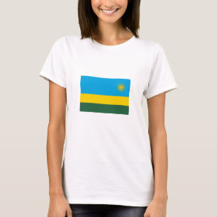 Ruandische Flagge T-Shirt