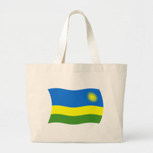 Ruandische Flagge Tragetasche