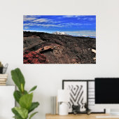 Ruapehu und der Ngaurahoe Poster (Heimbüro)