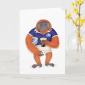 Ruaridh die robuste Orang-Utan-Karte Karte (Gelbe Blume)