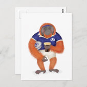 Ruaridh, die robuste Orang-Utan-Postkarte Postkarte (Vorne/Hinten)