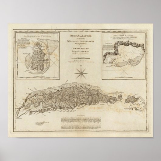 Ruatan oder Rattan Poster (Vorne)