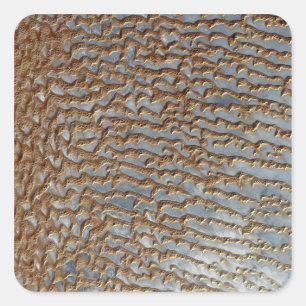 Rub' al Khali, Arabien Quadratischer Aufkleber