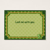 Rub für "Luck Gift Tag" (Rückseite)