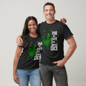 Rub My For Good Funny St Patrick Day Chicken T-Shirt (Unisex)