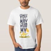 Rub My Lamp - Funny Aladdin Inspiriert T - Shirt (Vorderseite)