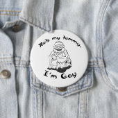 RUB MY TUMMY - IM GAY BUTTON (Beispiel)