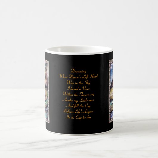 Rubaiyat Tassen-Träumen Kaffeetasse (Mittel)