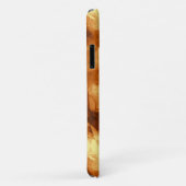 Rubbed Gold Foil Design Case-Mate iPhone Hülle (Hinten/Rechts)