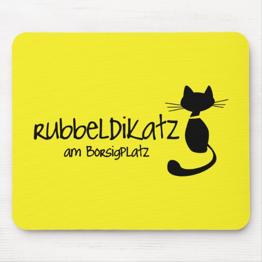 Rubbeldikatz morgens Borsigplatz Mousepad (Vorne)