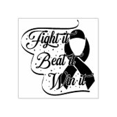 Rubber-Briefmarke für die Krebsunterstützung Gummistempel (Prägung)