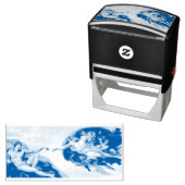 RUBBER BRIEFMARKE : MICHELANGELO : DIE SCHAFFUNG V PERMASTEMPEL (Beispiel)