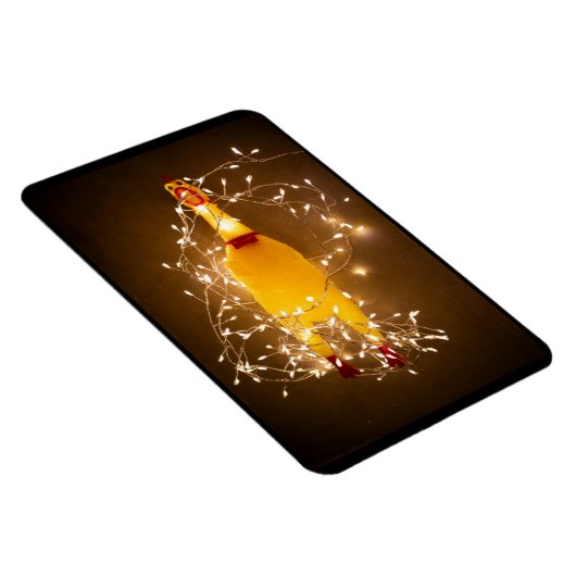 Rubber Chicken Christmas Magnet (Rechte Seite)