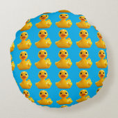 RUBBER DUCK 8 RUNDES KISSEN (Rückseite)