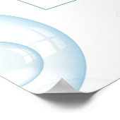 Rubber Duck Baby Duck Begrüßungszeichen Poster (Ecke)