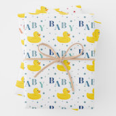 Rubber Duck Baby Duck Geschenk Geschenkpapier Set (Beispiel)