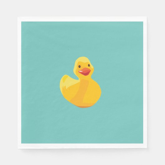Rubber Duck Baby Duck Serviette (Vorderseite)