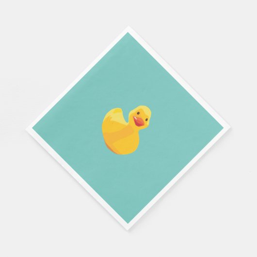 Rubber Duck Baby Duck Serviette (Ecke)