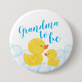 Rubber Duck Baby Showgranma wird Button (Vorderseite)