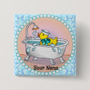 Rubber Duck Bath Button