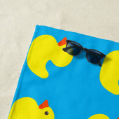 Rubber Duck Beach Towel Strandtuch (Beispiel)