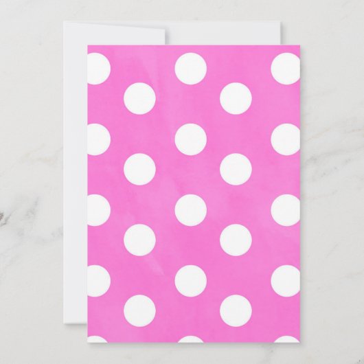 Rubber Duck Birthday Invitations Girl Einladung (Rückseite)