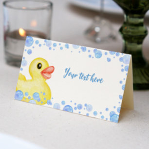 Rubber Duck Birthday Platzkarte