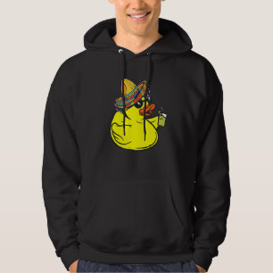 Rubber Duck Chill Mexican Duck Yellow Rubber Ducks Hoodie